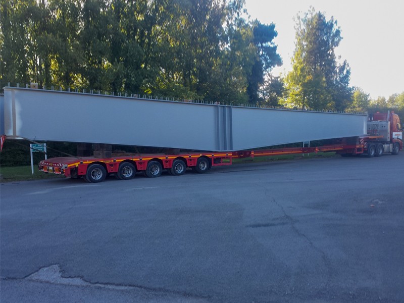 5 Axle Steering Semi Low Loader