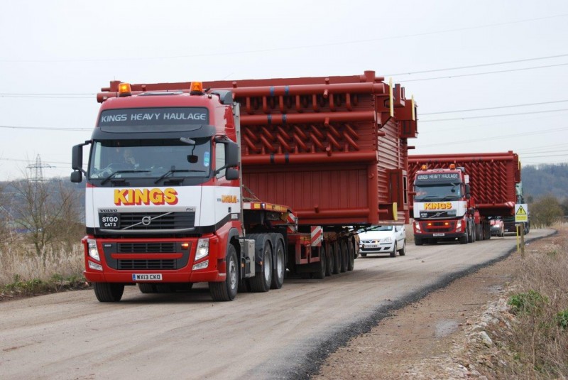 5 Axle Steering Semi Low Loader